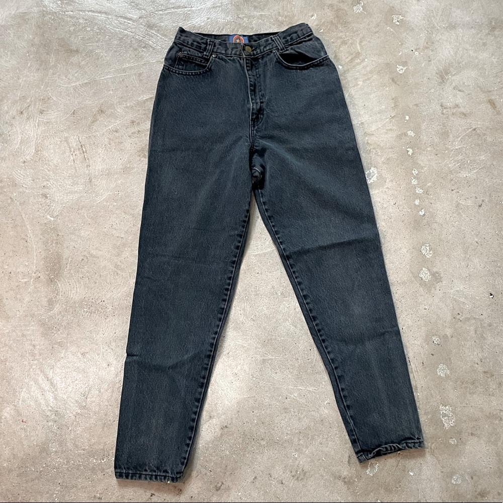 Vintage 80s/90s EZ Spirit Black Denim Jeans